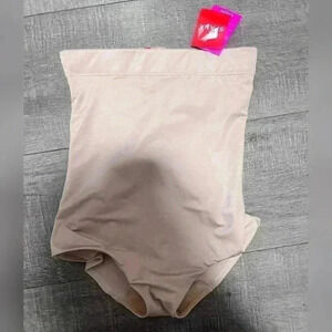 Spanx Suit Your Fancy High-Waisted Brief in Champagne Beige NEW WITH TAG